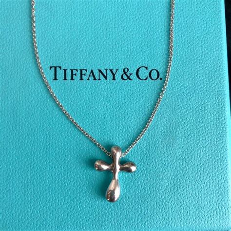 replica tiffany cross necklace|tiffany cross necklace elsa peretti.